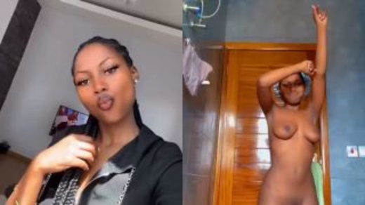 Lady Dancing Naked In Her Neighbor’s Room For Quick S£x